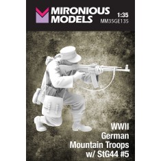 1/35 WWII German Mountain Troops I with StG 44 #5