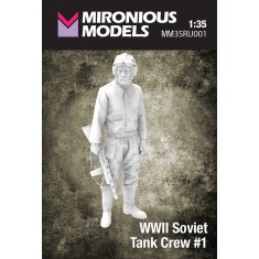 1/35 WWII Soviet Tank Crew #1