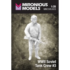 1/35 WWII Soviet Tank Crew #3