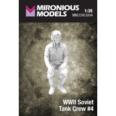 1/35 WWII Soviet Tank Crew #4
