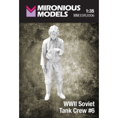 1/35 WWII Soviet Tank Crew #6