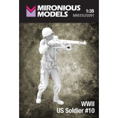 1/35 WWII US Soldier #10