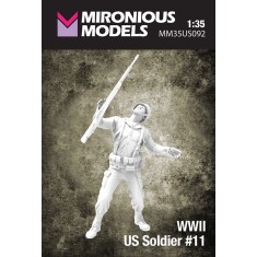 1/35 WWII US Soldier #11