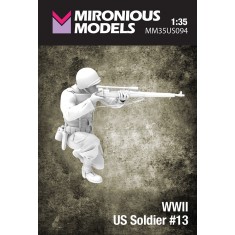 1/35 WWII US Soldier #13