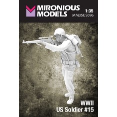1/35 WWII US Soldier #15