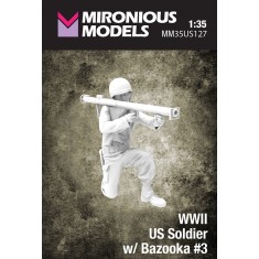 1/35 WWII US Soldier with Bazooka #3