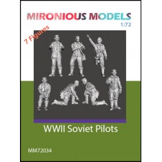 1/72 WWII Russian Pilots (7 figures)