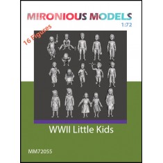1/72 WWII Little Kids (16 figures)