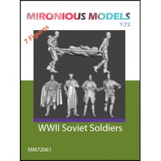 1/72 WWII Soviet Soldiers (7 figures)