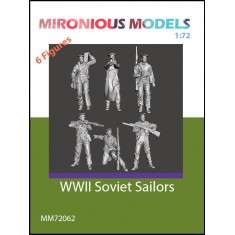 1/72 WWII Soviet Sailors (6 figures)