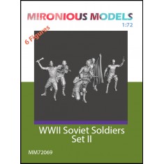 1/72 WWII Soviet Soldiers II Set
