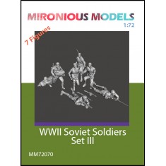 1/72 WWII Soviet Soldiers Set III