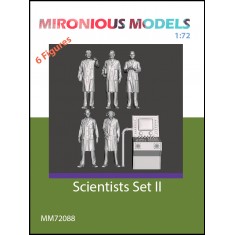 1/72 Scientists Set II (6 figures)