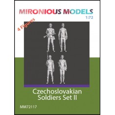 1/72 Czechslovakian Soldiers Set II (4 figures)
