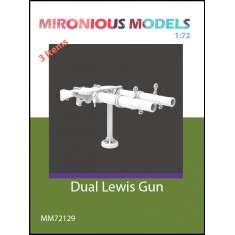 1/72 Dual Lewis Gun