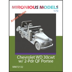 1/72 Chevrolet WD 30cwt with 2-Pdr QF Portee