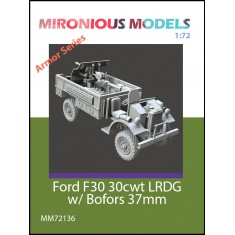1/72 Ford F30 30cwt LRDG with Bofors 37mm
