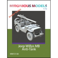 1/72 Jeep Willys MB Anti-Tank