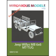 1/72 Jeep Willys MB 6x6  MT-TUG