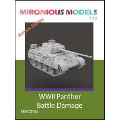 1/72 Panther Battle Damage