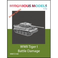 1/72 Tiger I Battle Damage