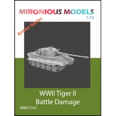 1/72 Tiger II Battle Damage