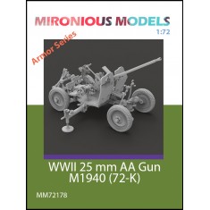 1/72 25 mm AA Gun M1940 (72-K)
