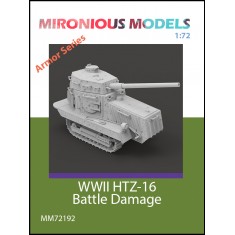 1/72 WWII HTZ-16 Battle Damage