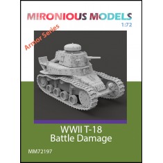 1/72 WWII T-18 Battle Damage