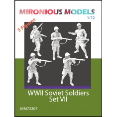 1/72 WWII Soviet Soldiers Set VII