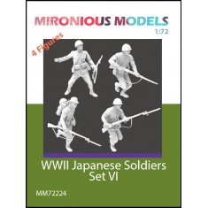 1/72 WWII Japanese Soldiers Set VI