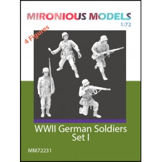 1/72 WWII German Soldiers Set I