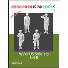 1/72 WWII US Soldiers Set II