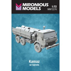 1/72 Kamaz with Barrels