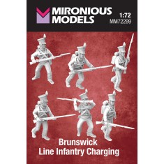 1/72 Brunswick Line Infantry Charging