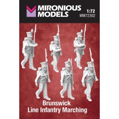 1/72 Brunswick Line Infantry Marching