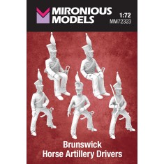 1/72 Brunswick Horse Artillery Drivers