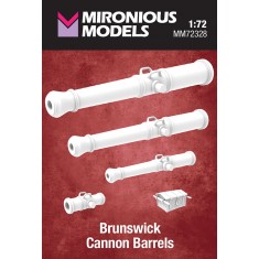 1/72 Brunswick Cannon Barrels