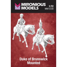 1/72 Duke of Brunswick Mounted