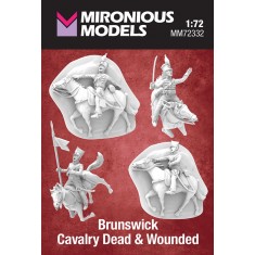 1/72 Brunswick Cavalry Dead and Wounded