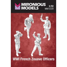 1/72 WWI French Zouave Officers