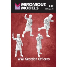 1/72 WWI Scottich Officers