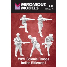 1/72 WWI Colonial Troops Indian Riflemen I