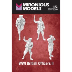 1/72 WWI British Officers II