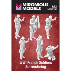 1/72 WWI French Soldiers Surrendering