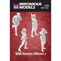 1/72 WWI German Officers I