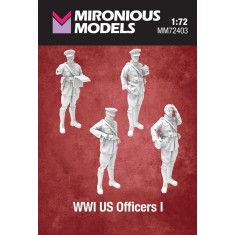 1/72 WWI US Officers I