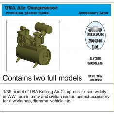 1/35 WWII US Kellogg Air Compressor (two full models)