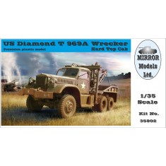 1/35 US Diamond T 969A Wrecker w/Hard Top Cab Mirror Models 35802