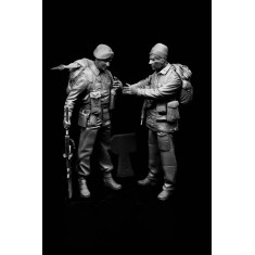 120mm Royal Marines, France 1944 (2 figures)